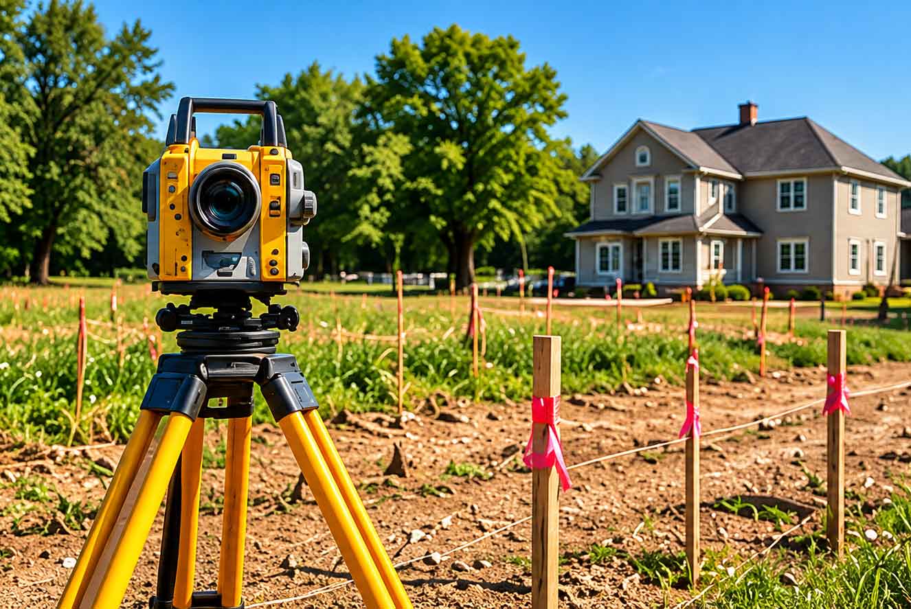 Sunny Residential Land Survey